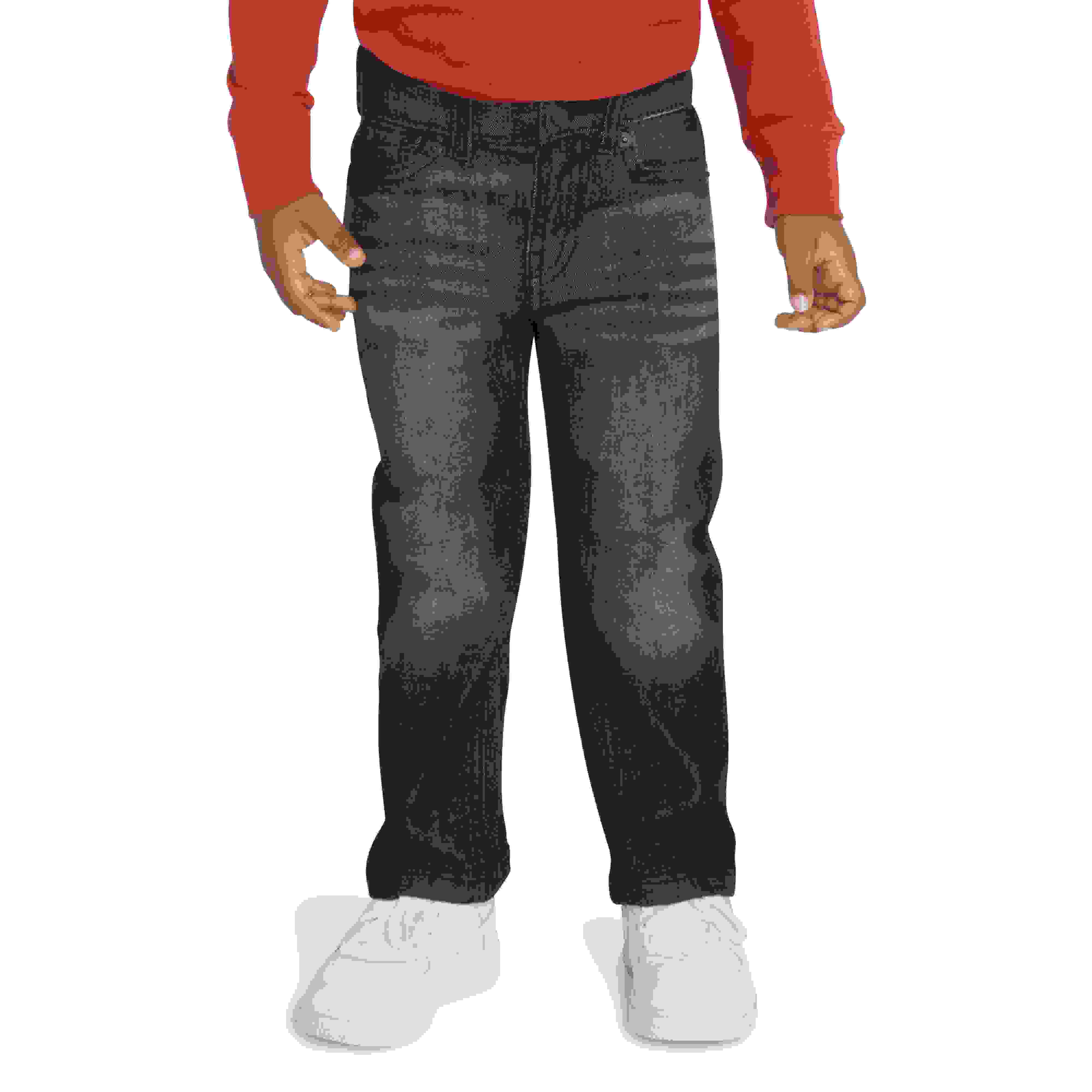 Levi's 514 Straight Fit Toddler Boys' Dark Grey Wash Denim Jeans